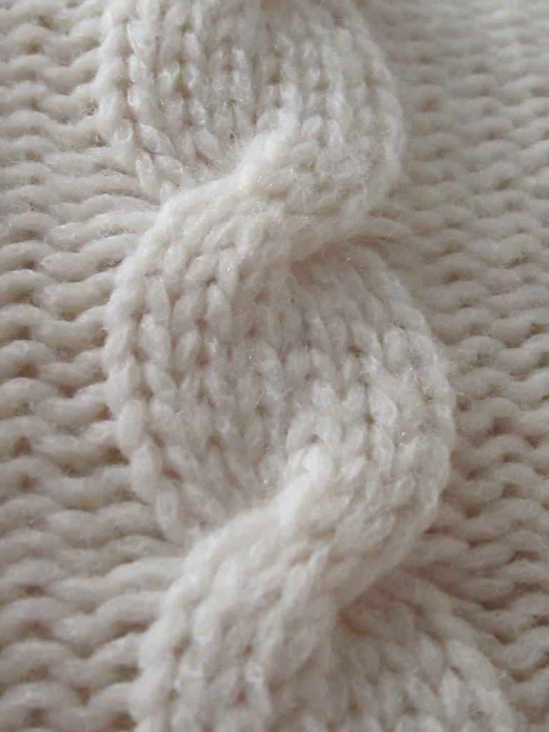 Cotton jersey knit texture detail